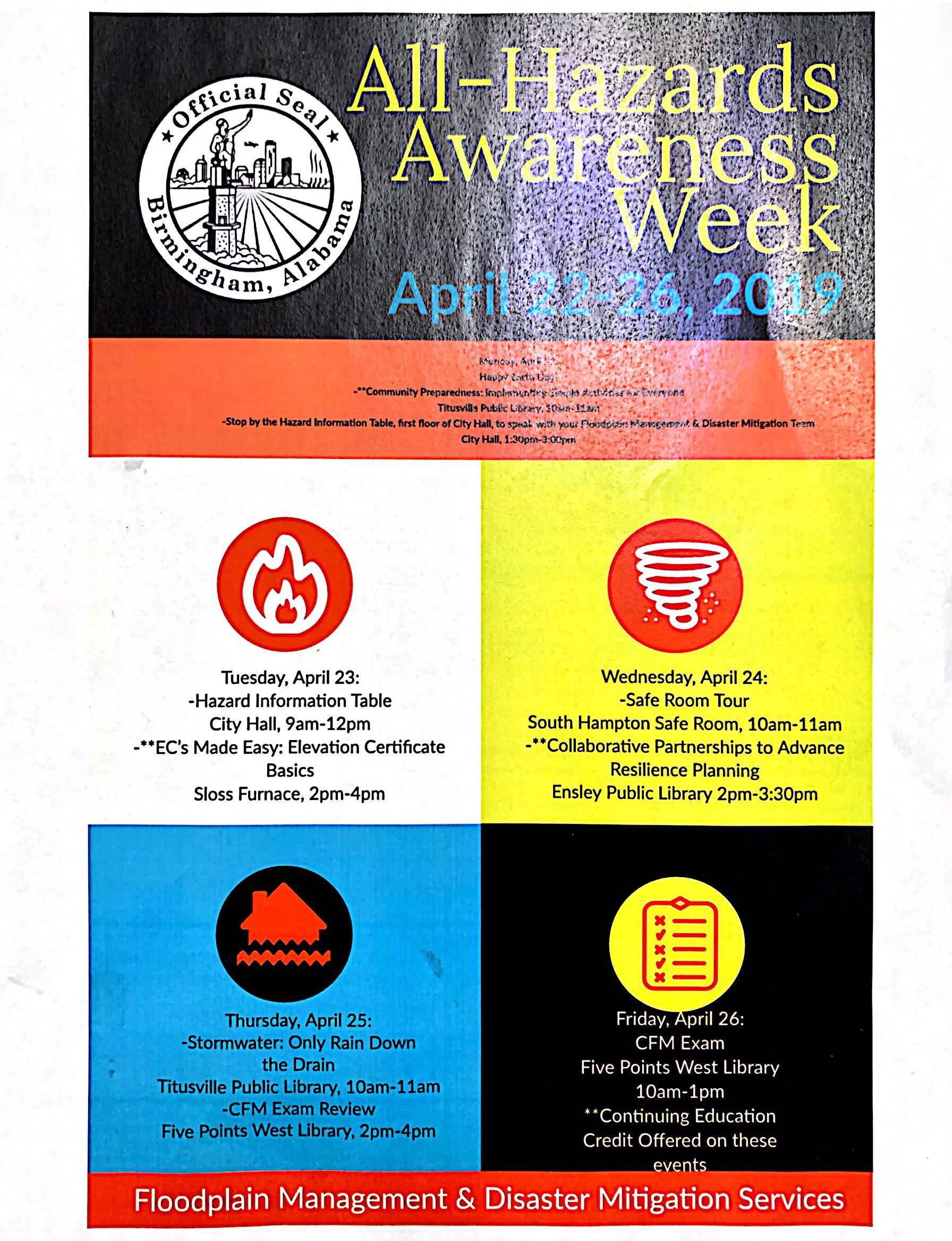 All Hazards Awareness Week The Official Website for the City of