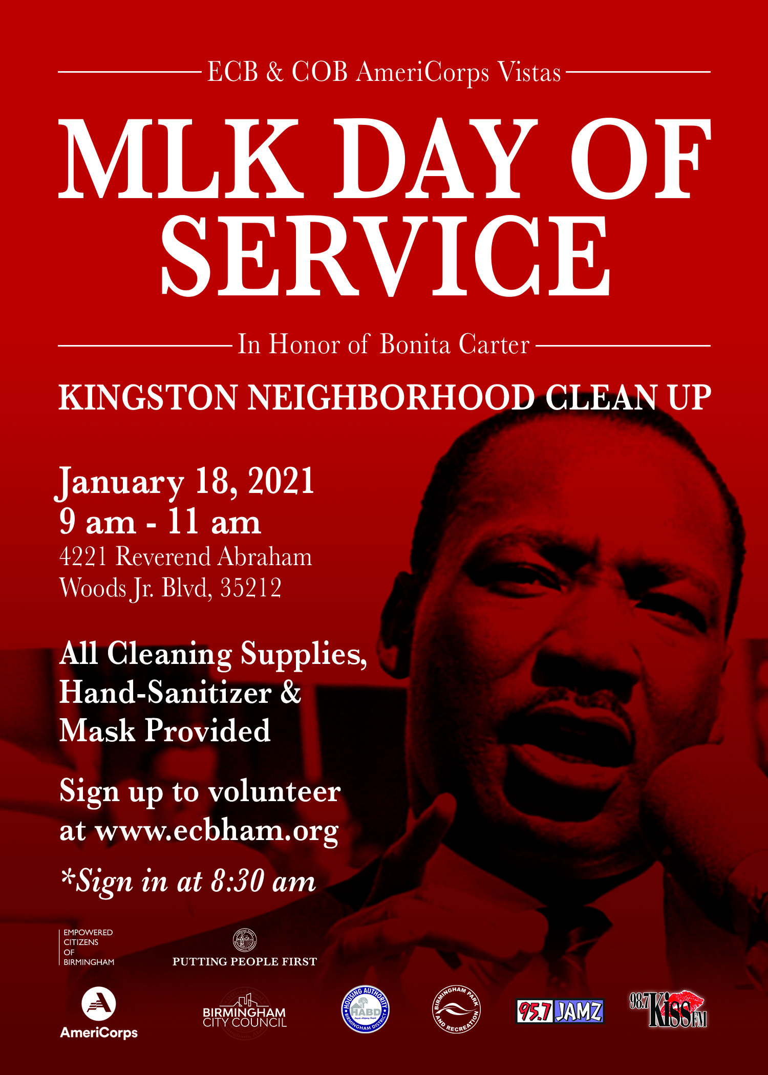 MLK Day of Service « The Official Website for the City of Birmingham